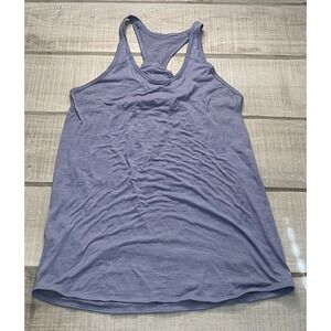 Lululemon Essential Tank Top SZ 8? Heathered‎ Peru Purple Athletic